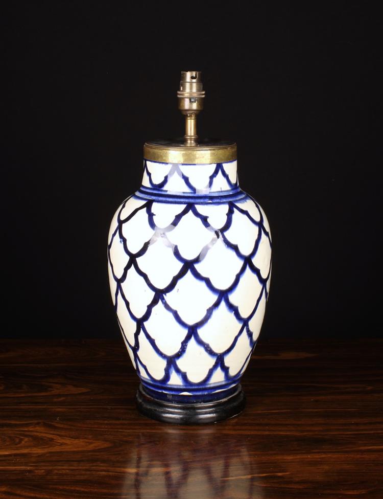 A Ceramic Table Lamp.