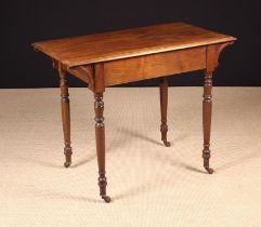 A Late Victorian/Early Edwardian Mahogany Side Table.
