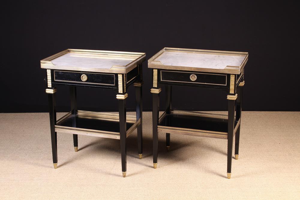 A Pair of Louis XVI Style Tables Ambulant.