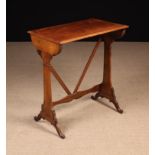 A Walnut Occasional Table, possibly the outer table of a stacking nest.