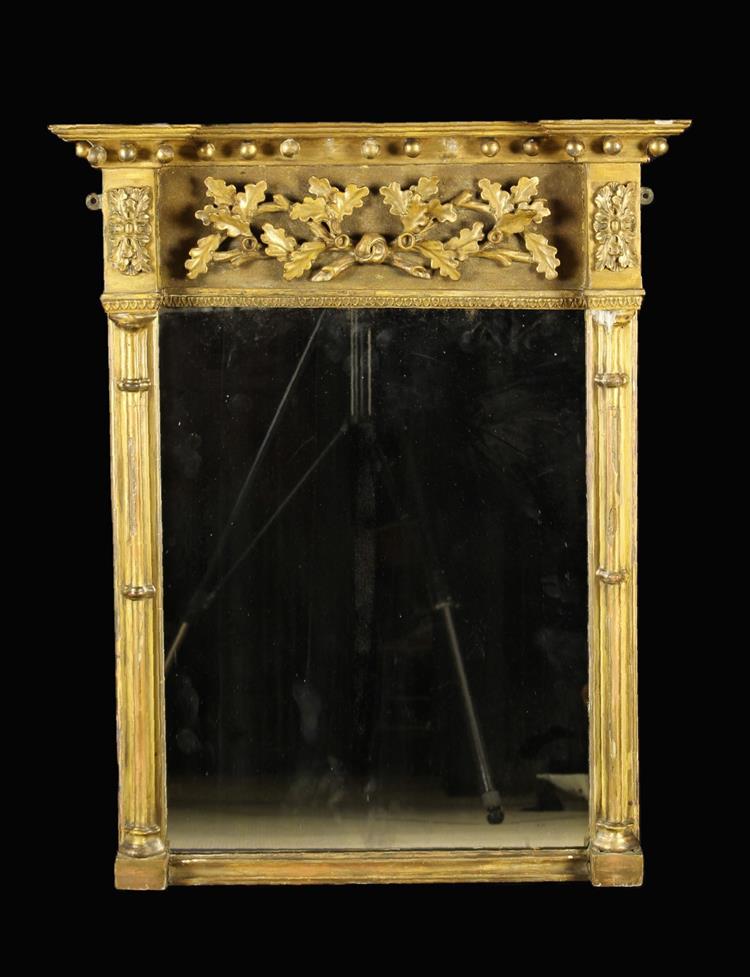 A Regency Gilt Pier Mirror.