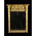 A Regency Gilt Pier Mirror.