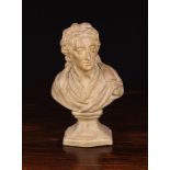 An 18th/19th Century Terracotta Bust of The English philosopher and physician; John Locke,