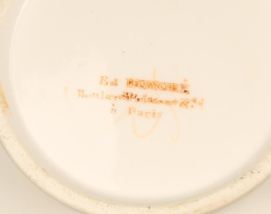 A 19th Century Porcelain Cabinet Cup & Saucer with Paris retailers mark to base. - Image 3 of 3