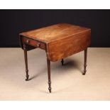 A Regency/George IV Mahogany Pembroke Table.