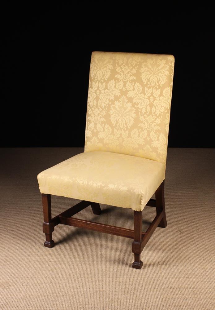 An 18th Century Upholstered Side Chair.