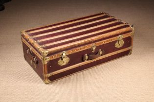 A French Vintage Travelling Trunk Circa 1925-30.