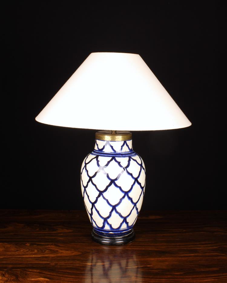 A Ceramic Table Lamp. - Image 2 of 2