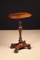 A Small 19th Century Mahogany Pedestal Table.