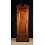 A Tall Slender Mahogany Floor Standing Cupboard/Wardrobe.