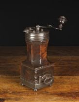 A Fine 18th Century Treen Coffee Grinder of rich dark colour & patination.