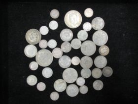 Pre 1947 .500 silver GB coins - approx weight 5.3 troy oz