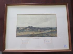 A Limited Edition print signed by John Major and Lord Renton of Glatton Village