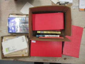 A quantity of stamps - Collectors and presentation packs, unmounted, mint First Day Cover albums