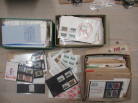 A quantity of stamps - Mainly GB including definitive, presentation, collectors packs, mint,