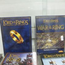 A selection of Lord of the Rings - please see images for listing