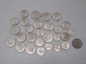 Pre-1947 .500 silver GB coins, approx 10.6 troy oz