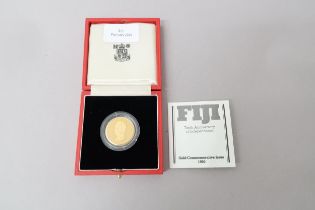 Royal Mint 1980 gold proof coin commemorating 10th anniversary of Independence - 22ct, 15.98g -