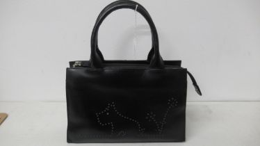 A black Radley hand bag approx 28cm wide x 20cm high not including handle - comes with original