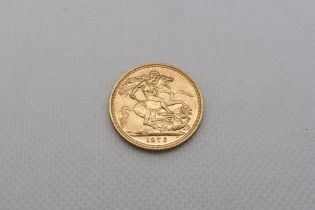A 1976 gold sovereign