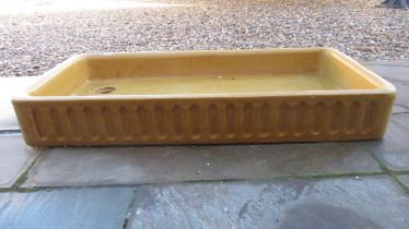 A good quality 19th century stone sink in nice condition - 110cm x 53cm