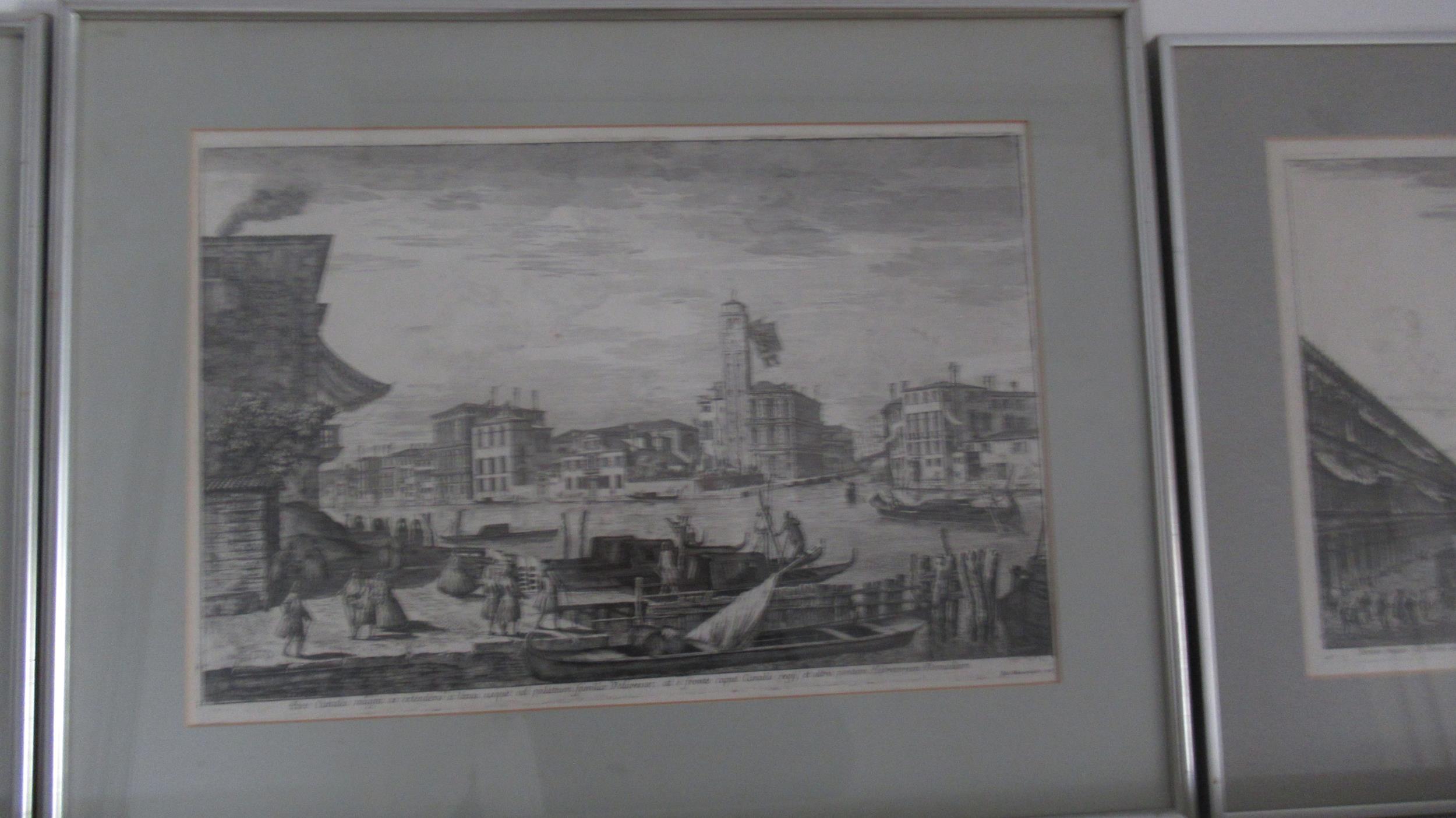 Four antique prints of Venice - Image 3 of 5