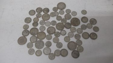 Pre 1947 .500 silver GB coins - approx weight 9.9 troy oz