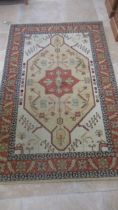 A Royal Ottoman woollen carpet - in very good condition - 1.2m x 1.85m