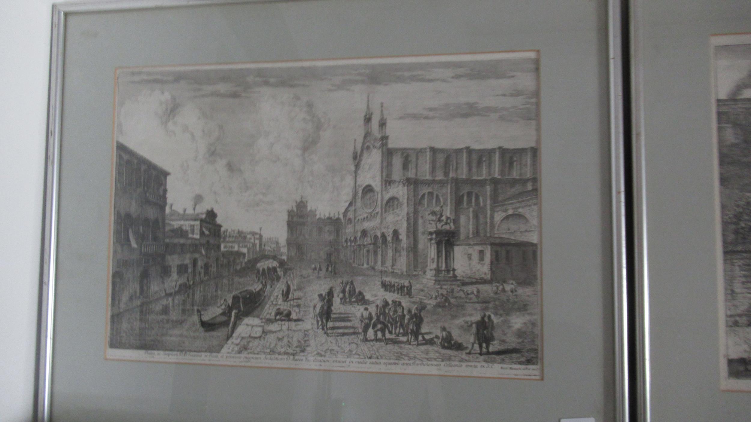 Four antique prints of Venice - Image 2 of 5