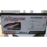 A boxed model helicopter GT model 8004-2
