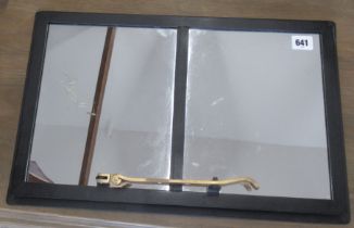 A decorative window frame mirror - 48cm x 31cm