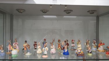 24 Royal Doulton Bunnykins figures