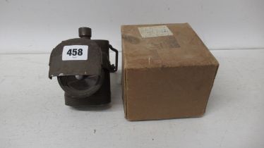 A WW2 British Army 'Electric Lamp No.1' in original box