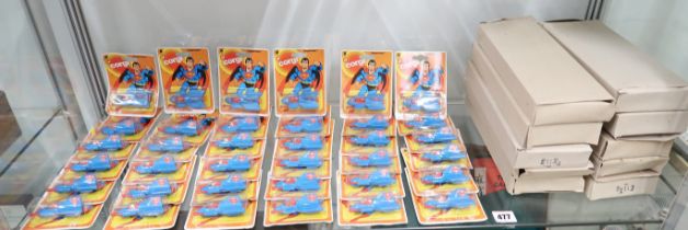 Approx 95 Corgi superman toys, new and boxed