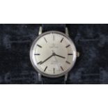A Certina Club 2000 Gents wristwatch on a leather strap, working in saleroom