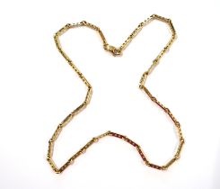 A Cartier 18ct yellow gold necklace / chain hallmarked '750' and with a Cartier stamp as well as