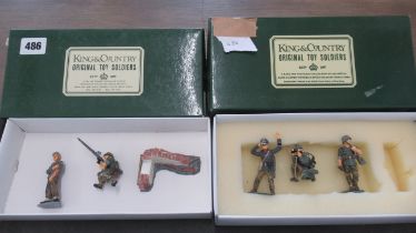 King and Country Lead Figures - assorted lead figures, please see images