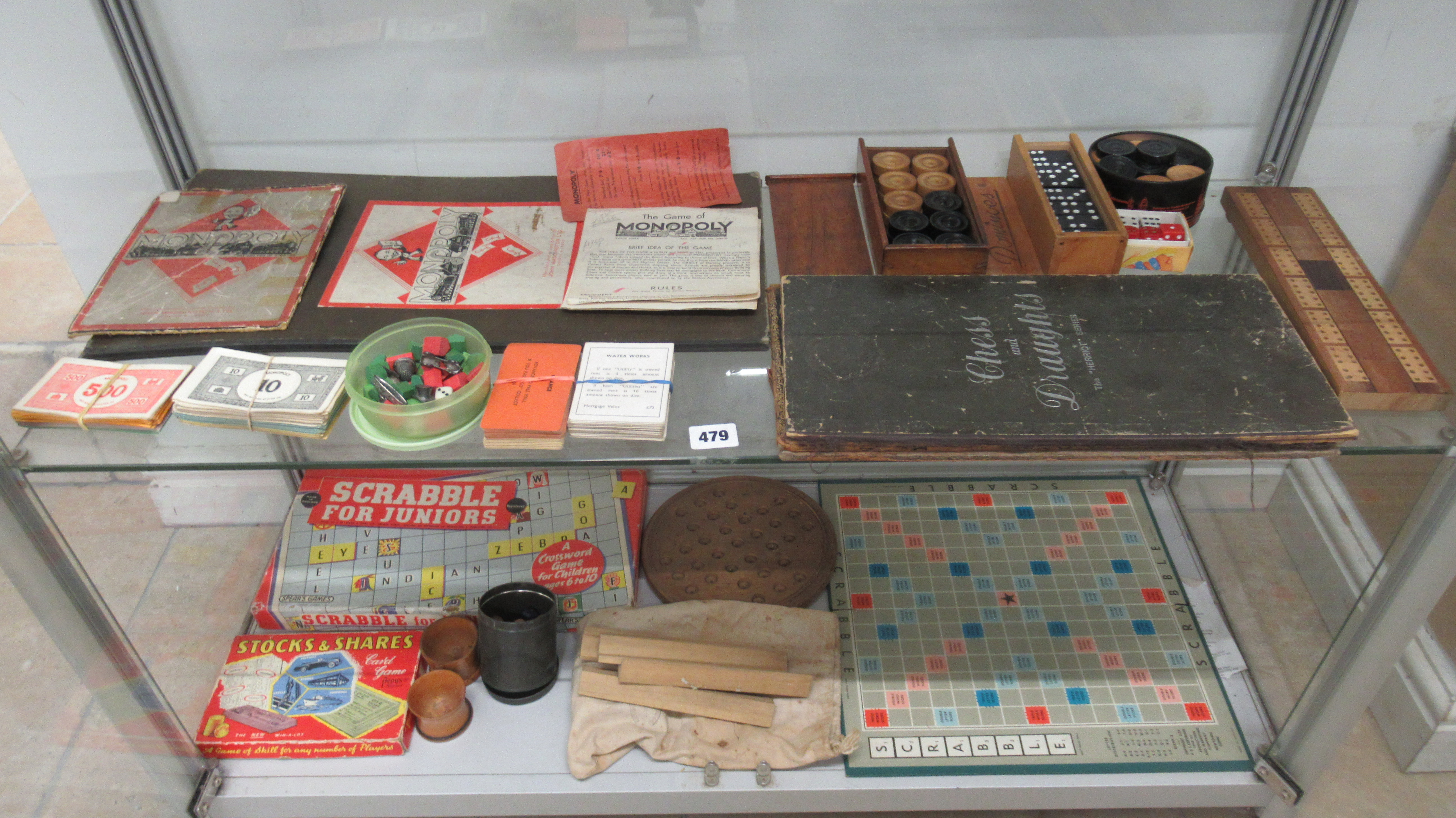 A selection of board games