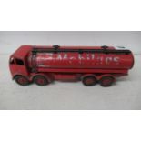 A Dinky Supertoys Foden Tanker Mobilgas - in play worn condition