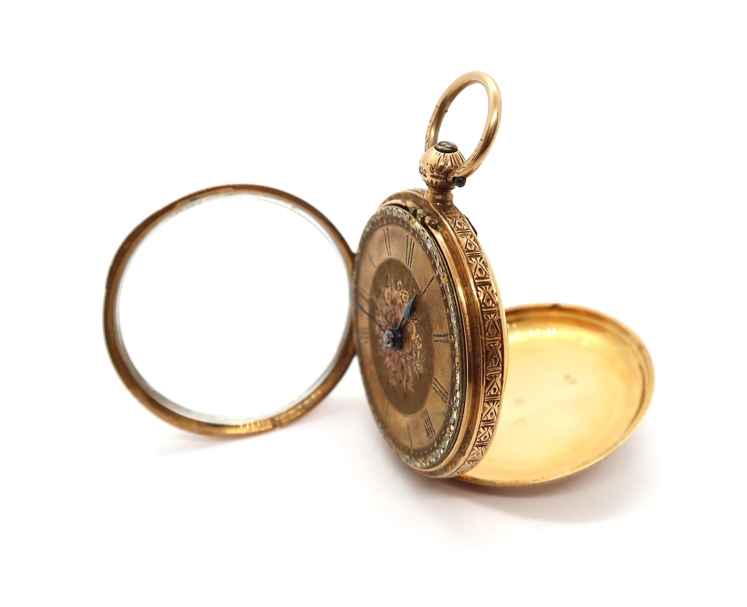 An 18ct gold pocket watch - approx weight 51 grams - Image 2 of 5