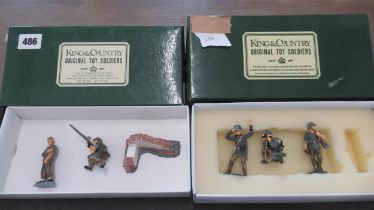 King and Country Lead Figures - assorted lead figures, please see images