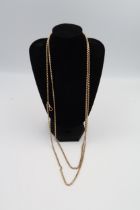 A 9ct yellow Gold Belcher nacklace Total weight 23.5 grams