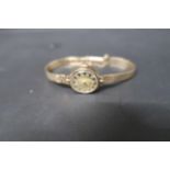 A ladies 9ct yellow gold cased Rotary watch with gold face and baton markers on 9ct gold bracelet