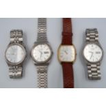 Four Seiko watches