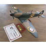 Corgi Collectors Limited edition Spitfire Mark I 1:22 Die cast model.