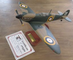 Corgi Collectors Limited edition Spitfire Mark I 1:22 Die cast model.