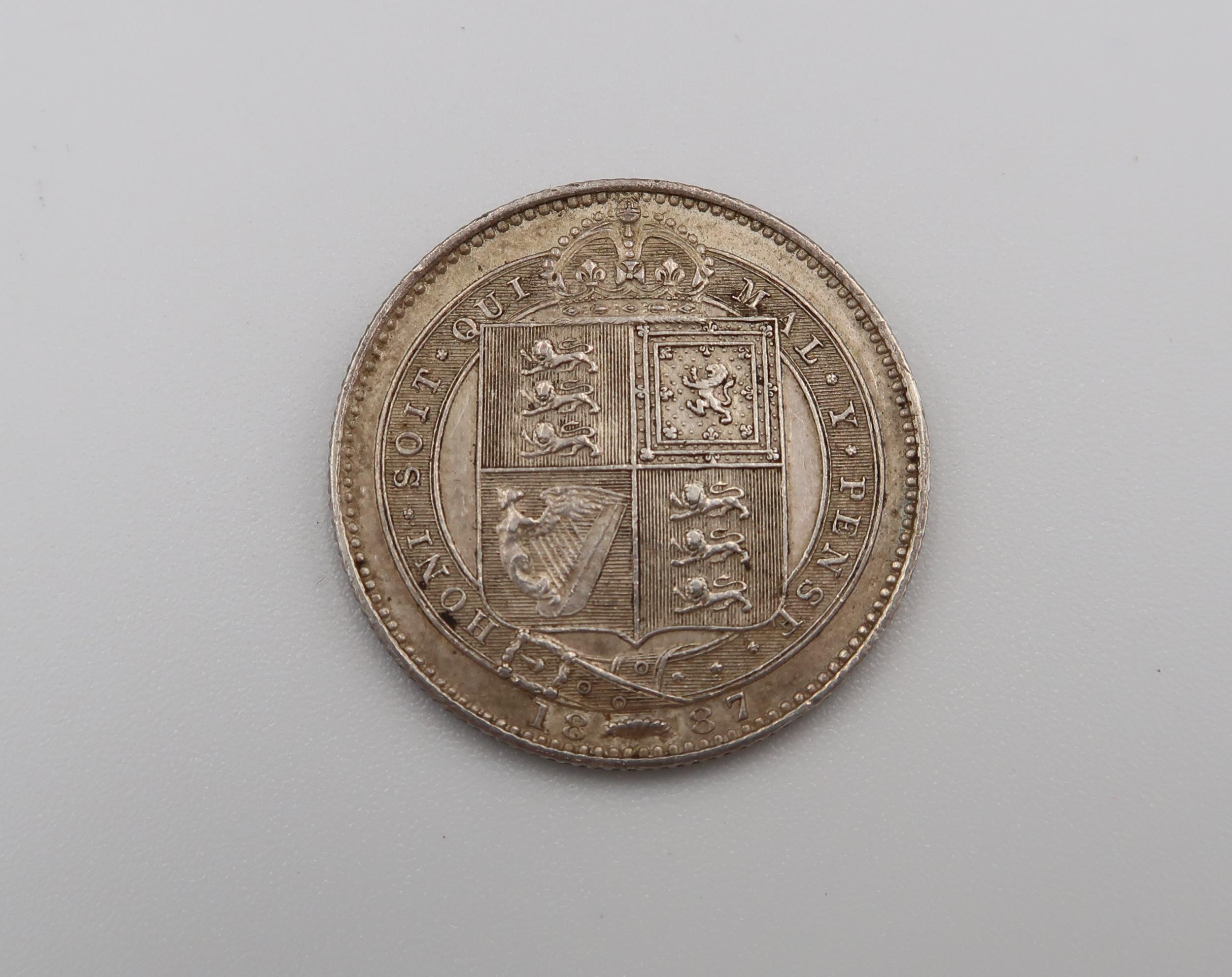 An 1890 Crown and other British coinage - Bild 7 aus 9