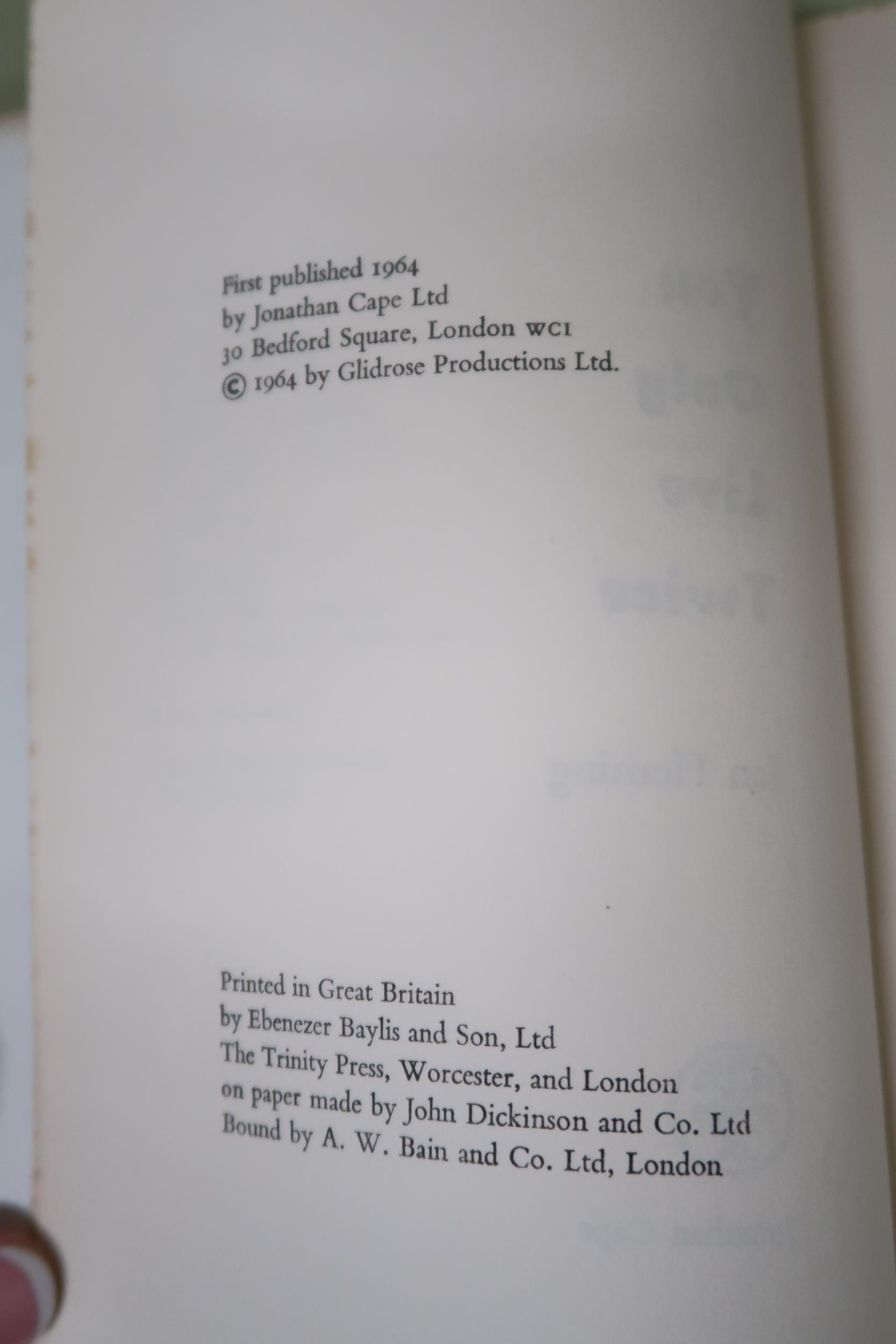 Fleming Ian, First editions of On Her Majesty's Secret Service and You Only Live Twice, both - Image 3 of 5