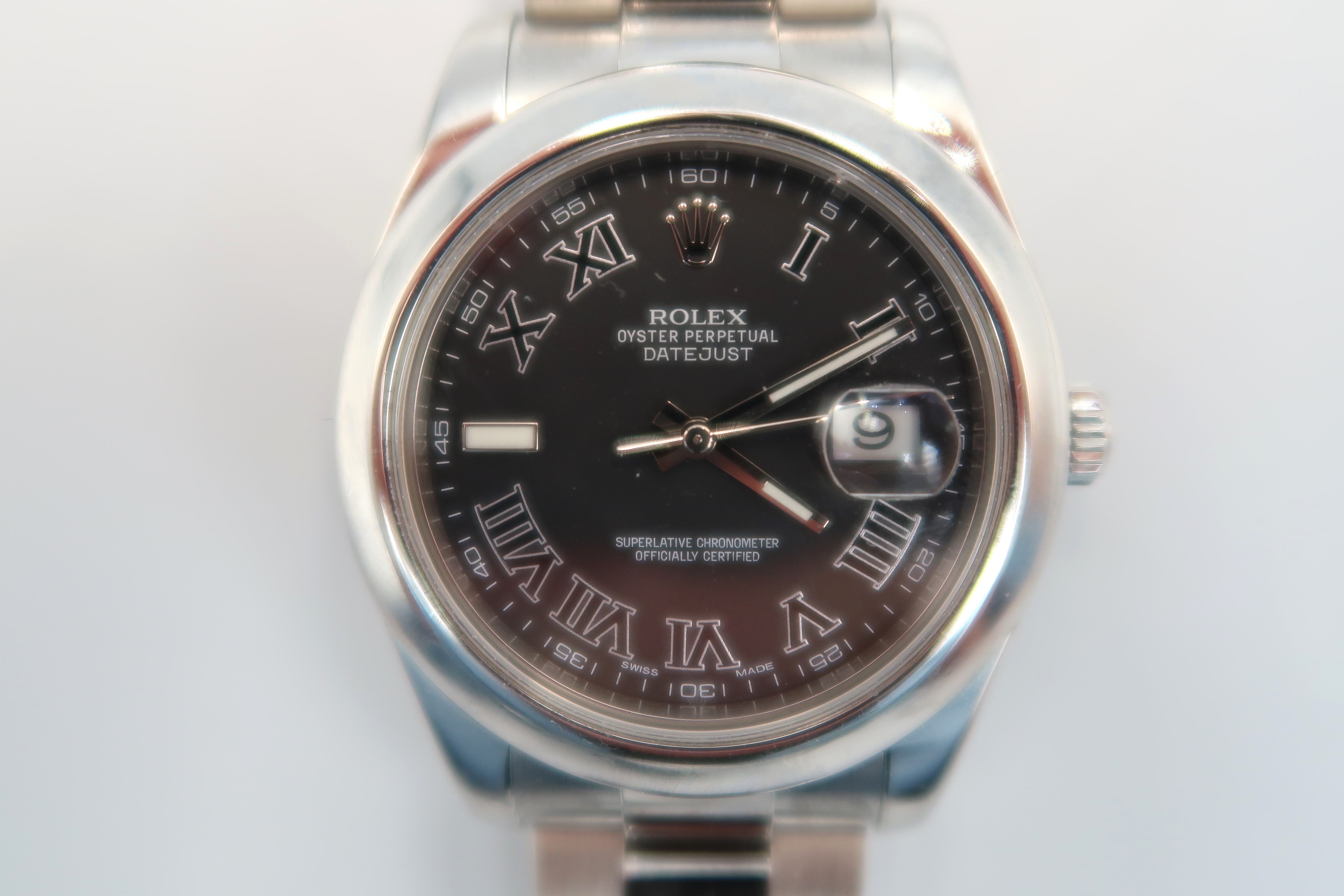 A Rolex Oyster Perpetual Datejust stainless steel wristwatch - Image 2 of 9