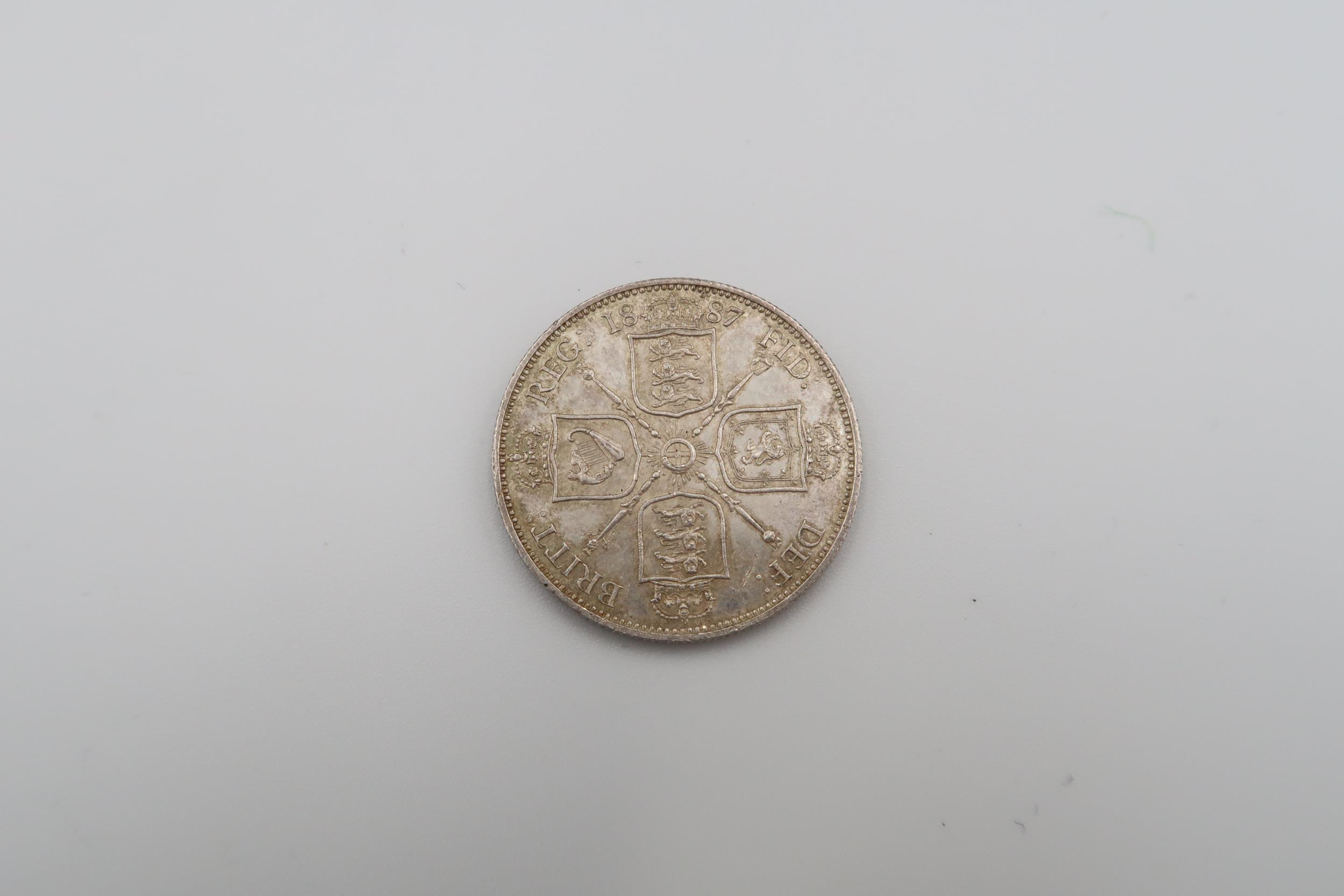 An 1890 Crown and other British coinage - Bild 5 aus 9